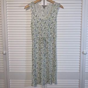Vintage J. Crew floral slip dress